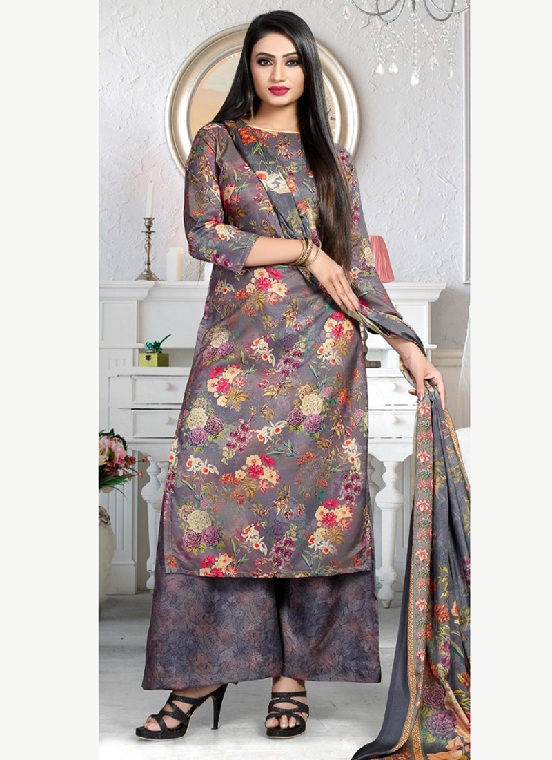 printed palazzo suits