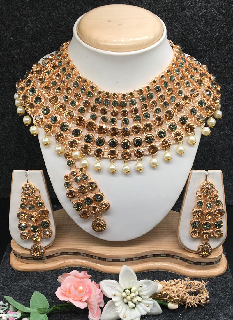 wedding dulhan necklace set