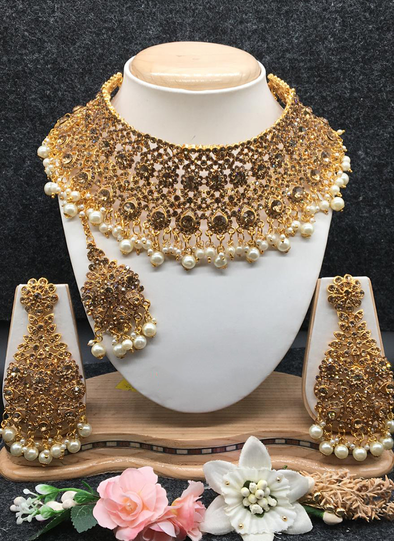 wedding dulhan necklace set