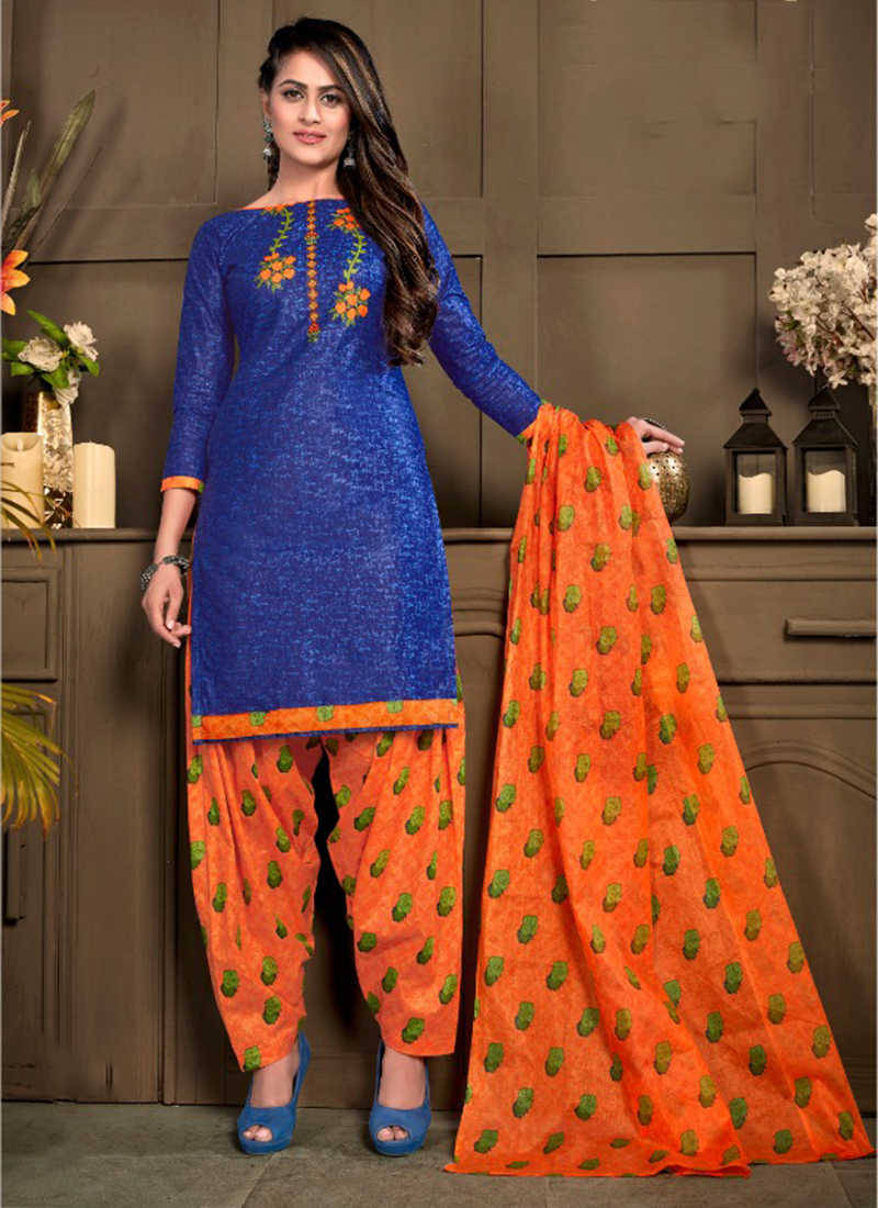 punjabi suit cotton online