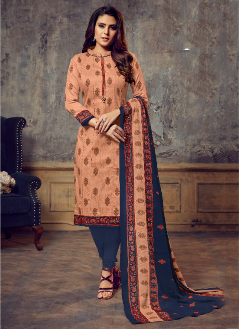 satin churidar suits