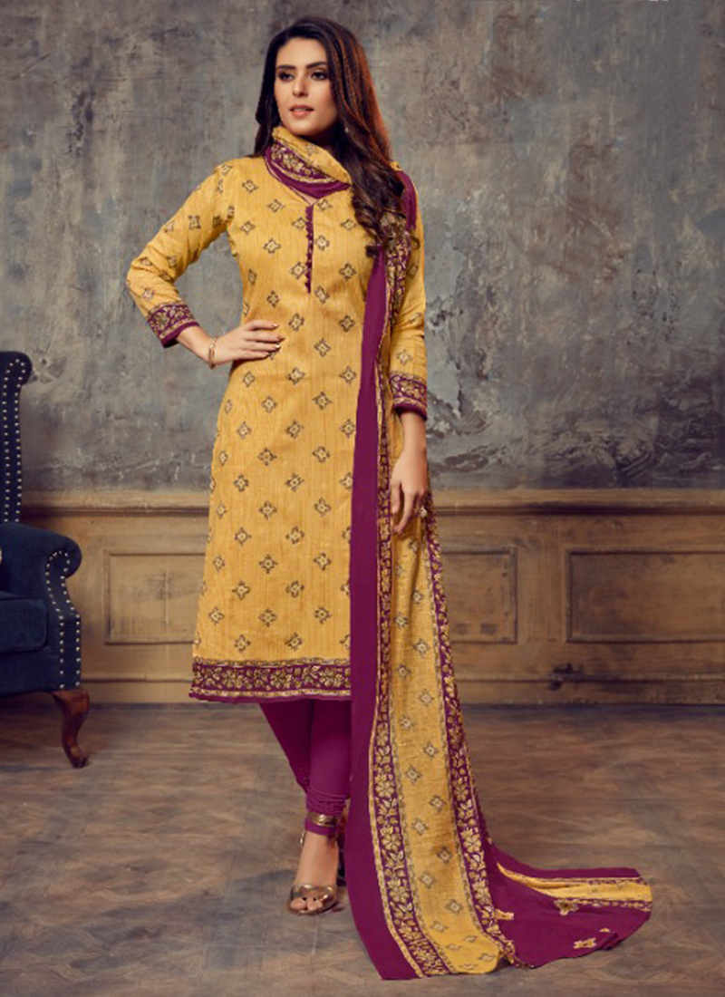 satin cloth churidar