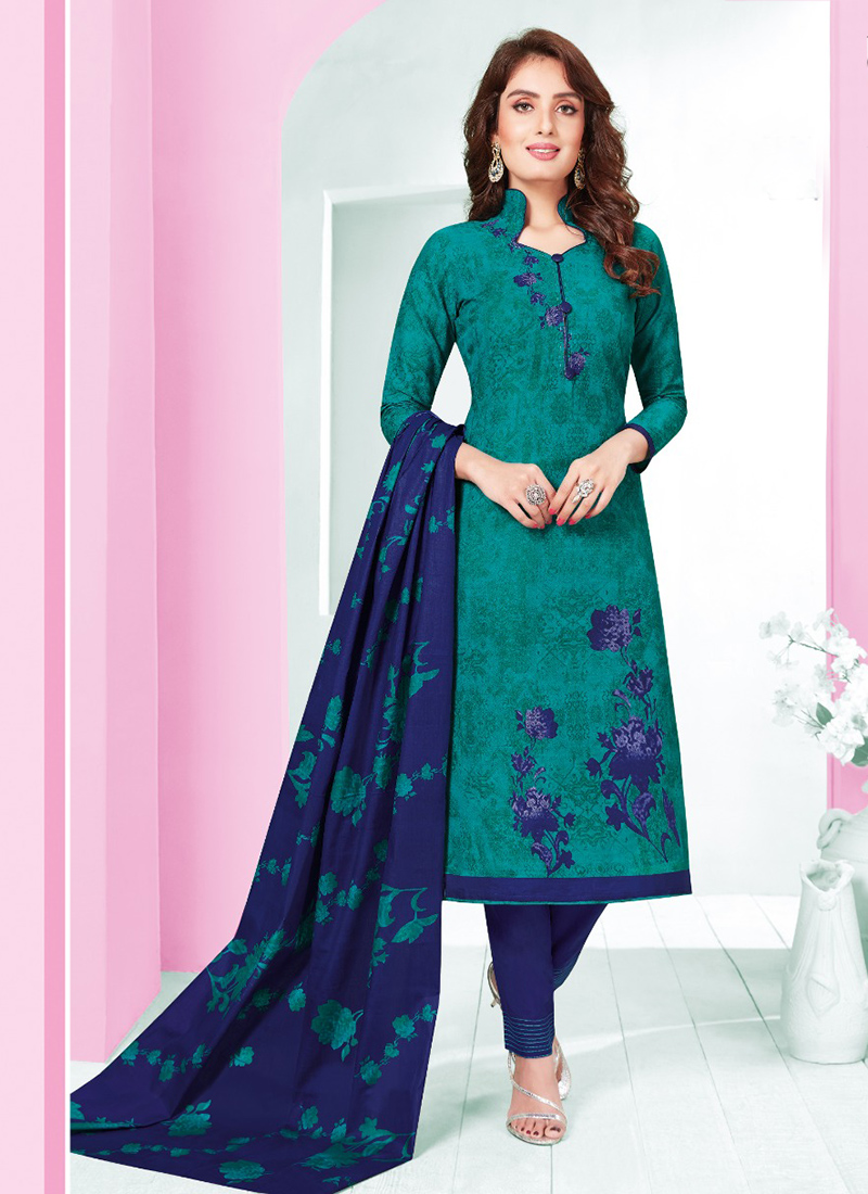Nagmani Parda Vol 5 Buy Now Fancy Printed Daily Wear Pure Cotton Churidar Suits Collection Catalog