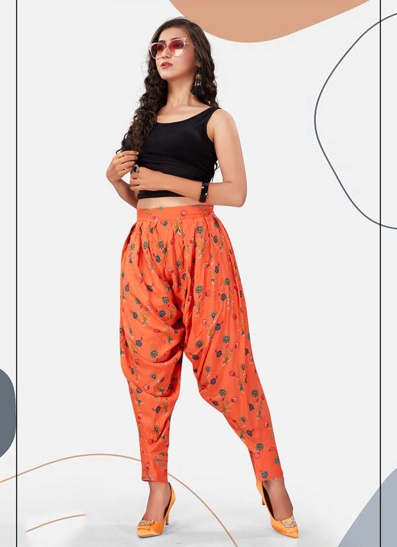 rayon dhoti pants