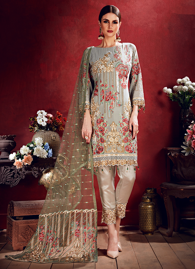 types of pakistani suits