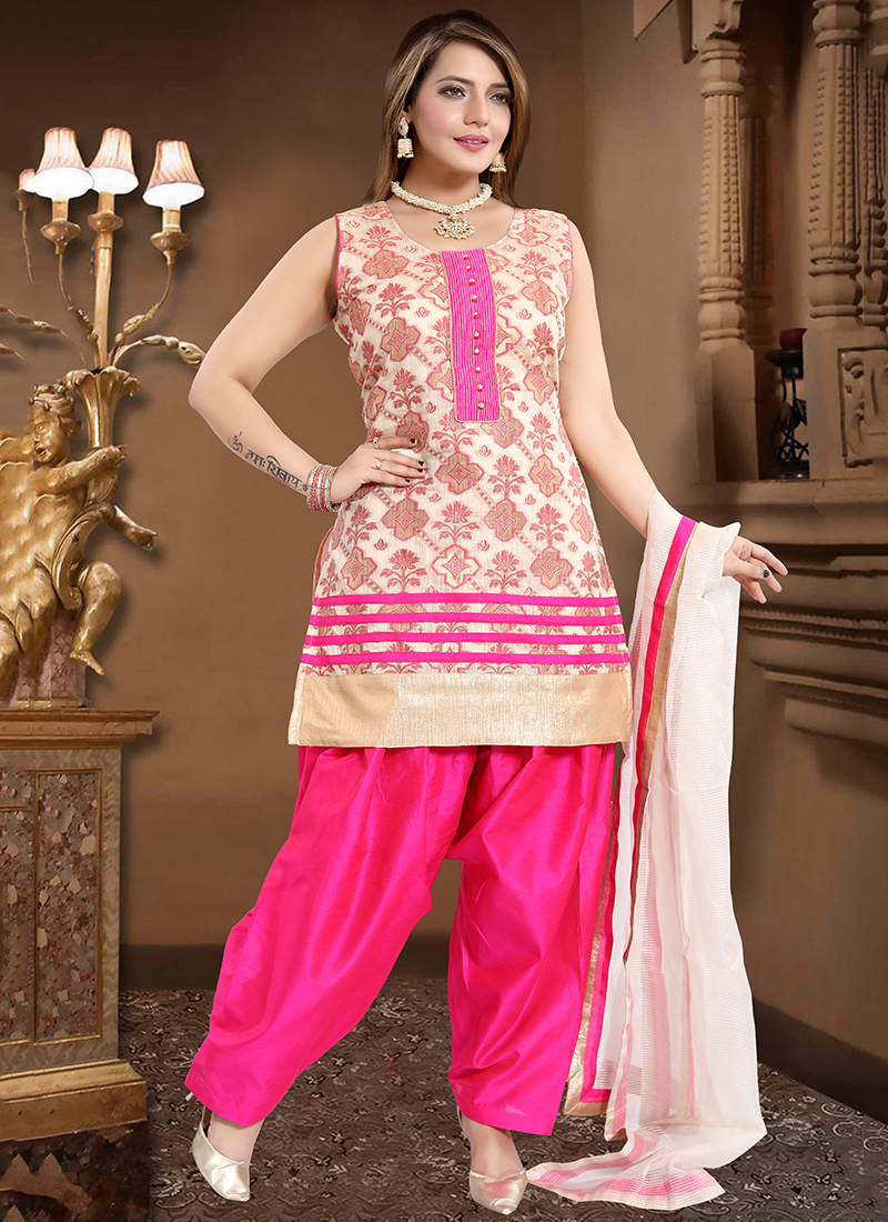 Cotton Stitched Readymade Patiala Suit in Delhi at best price by Prithaa -  Justdial