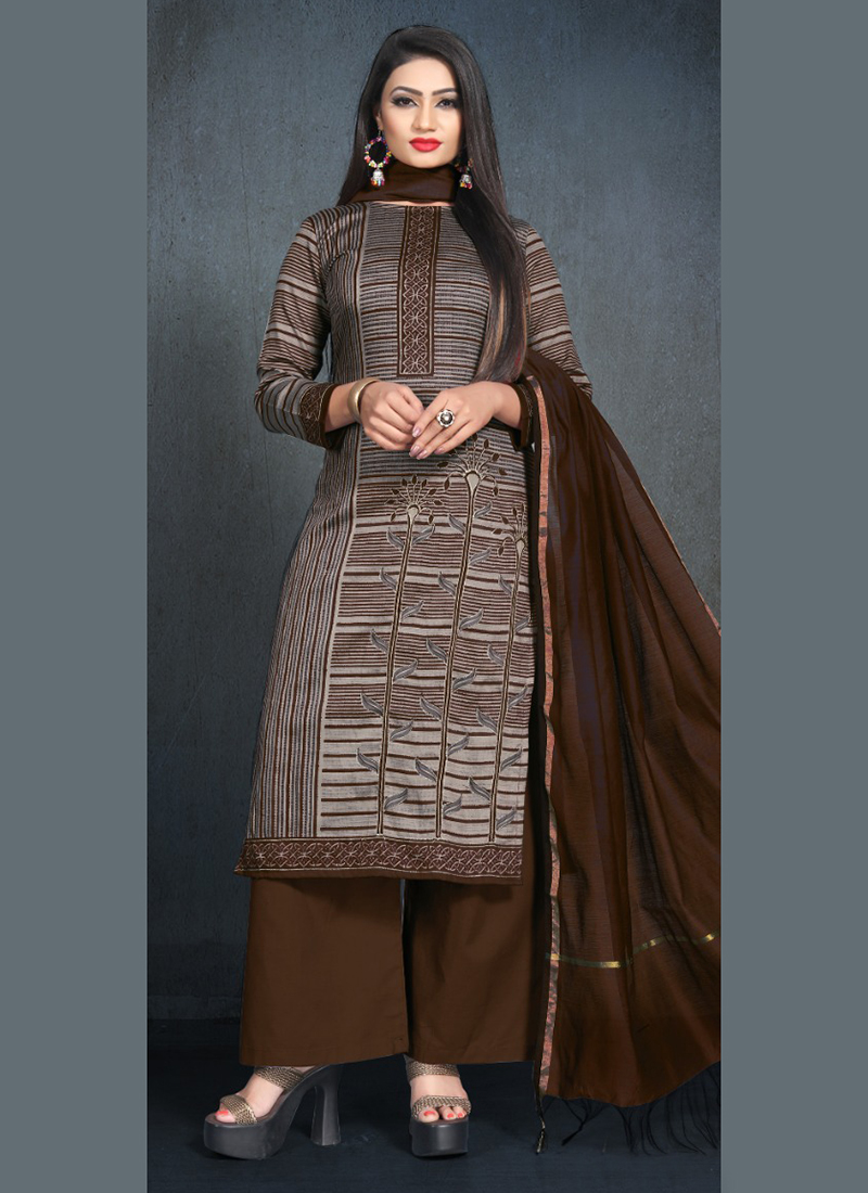 glace cotton suit design