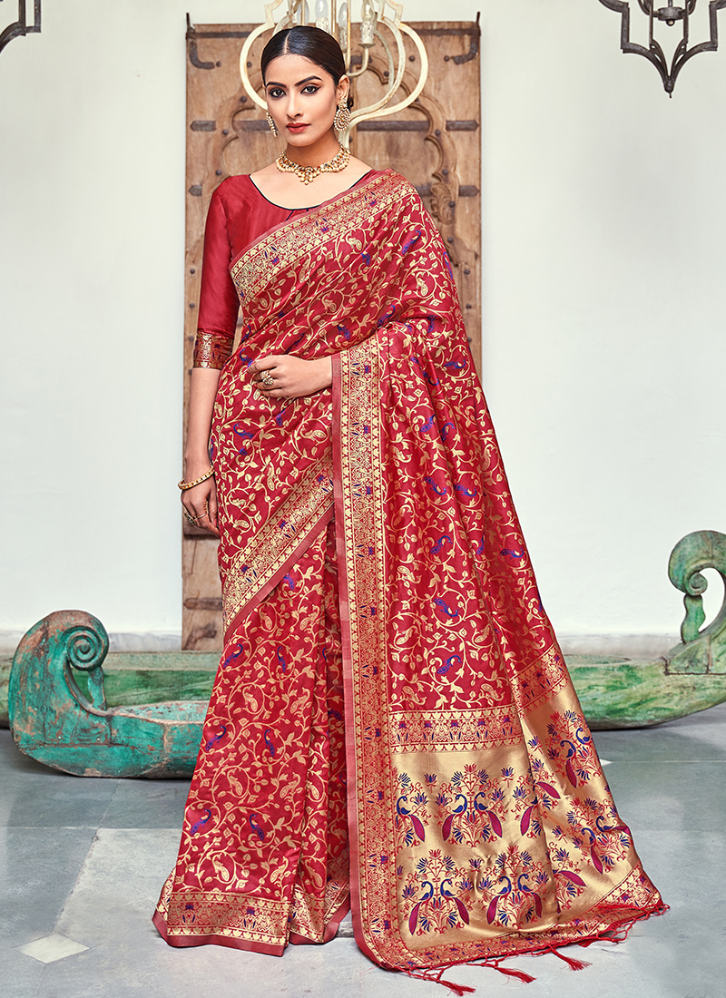 new work saree collection