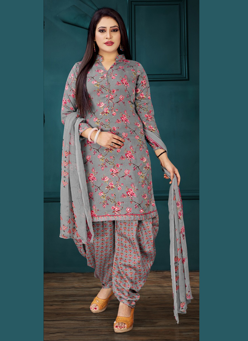 glace cotton suit design