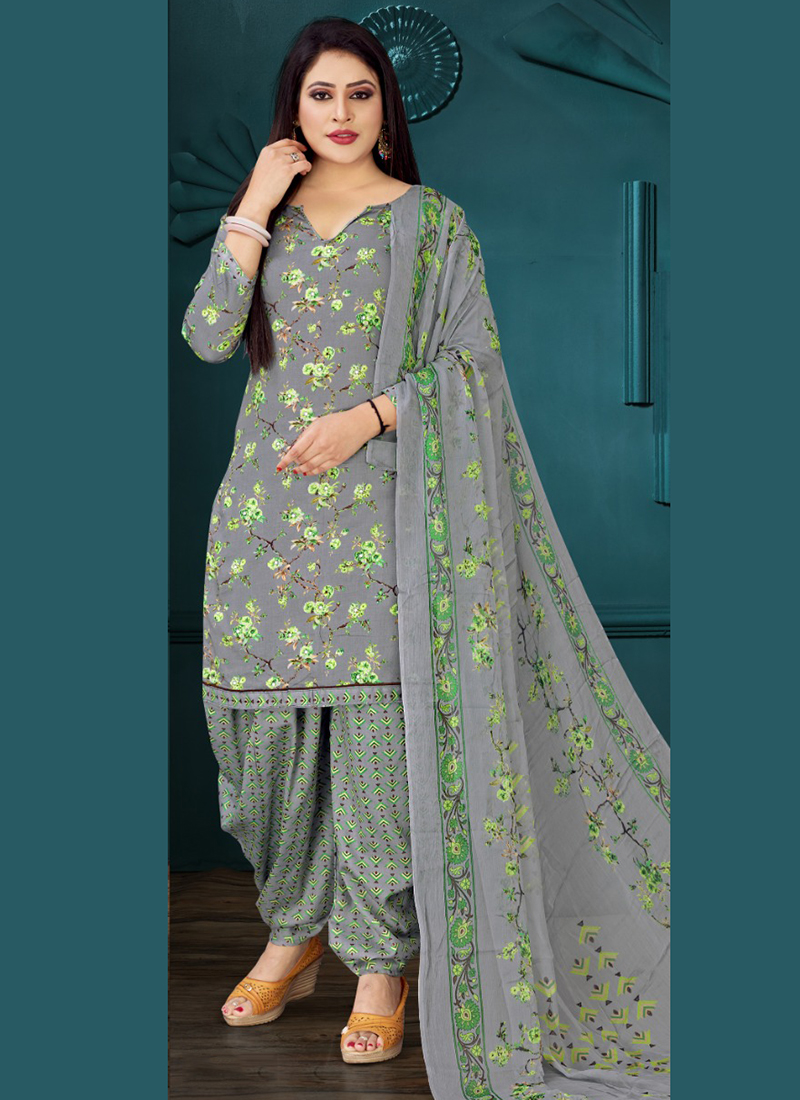 glace cotton suit design
