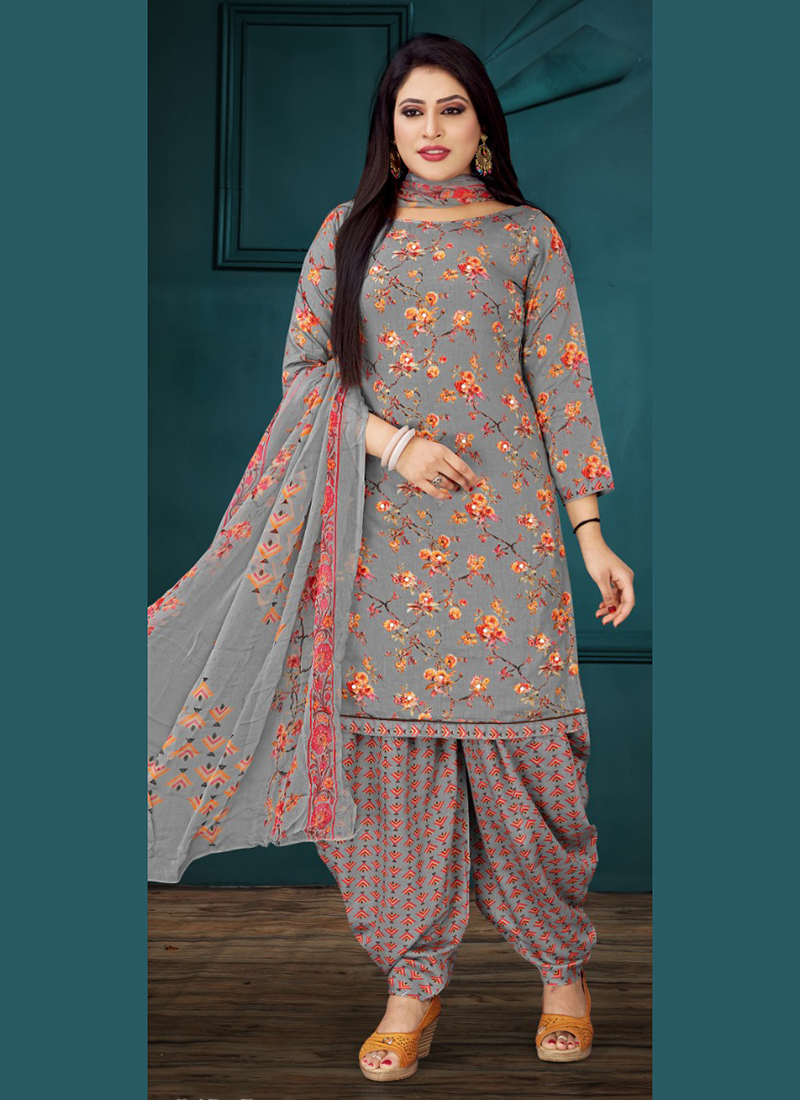 glace cotton suit design