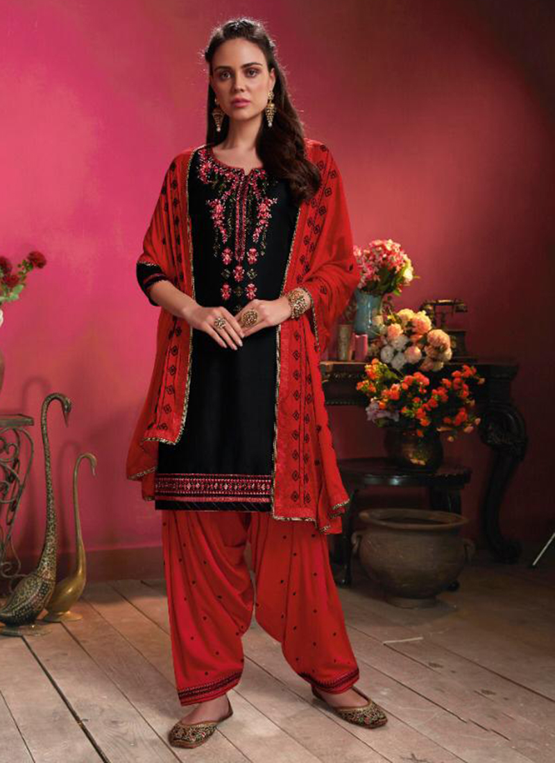 readymade patiala suit cotton