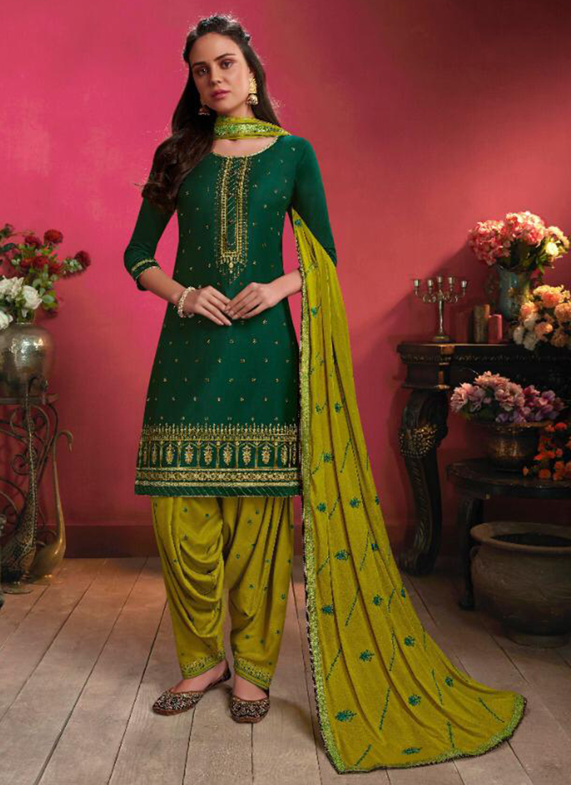 readymade patiala suit cotton