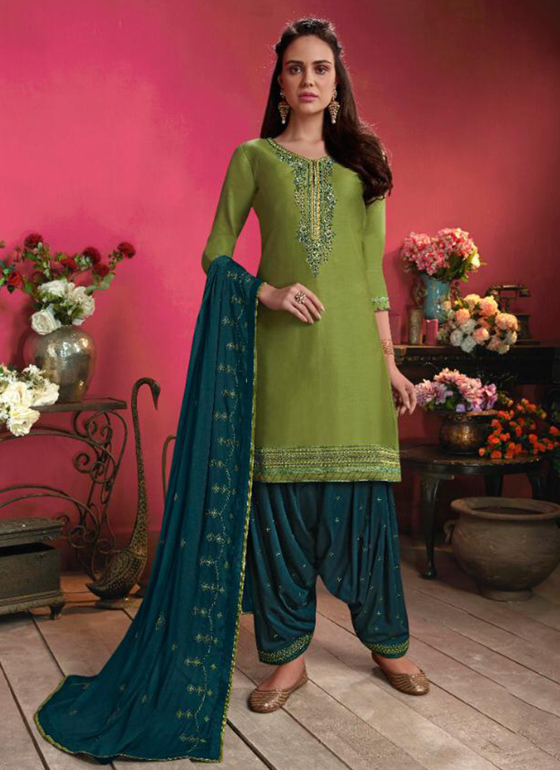 readymade patiala suit cotton