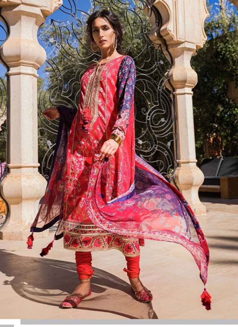 trending printed suit
