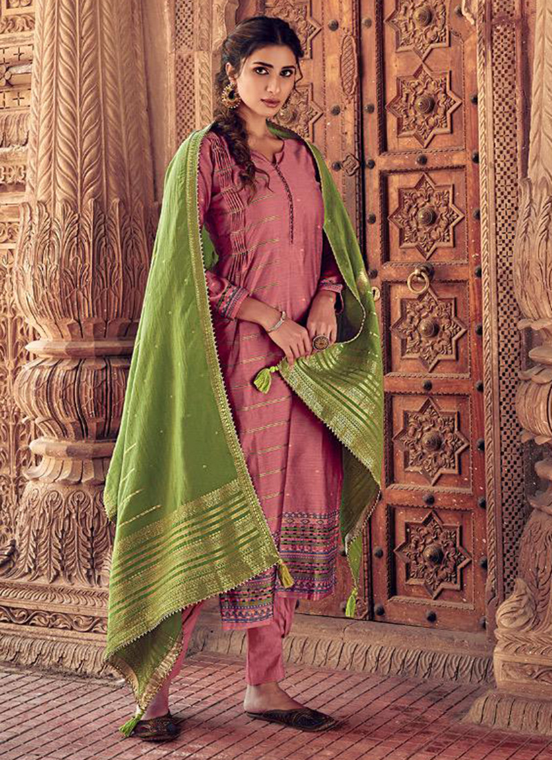 handloom suit material