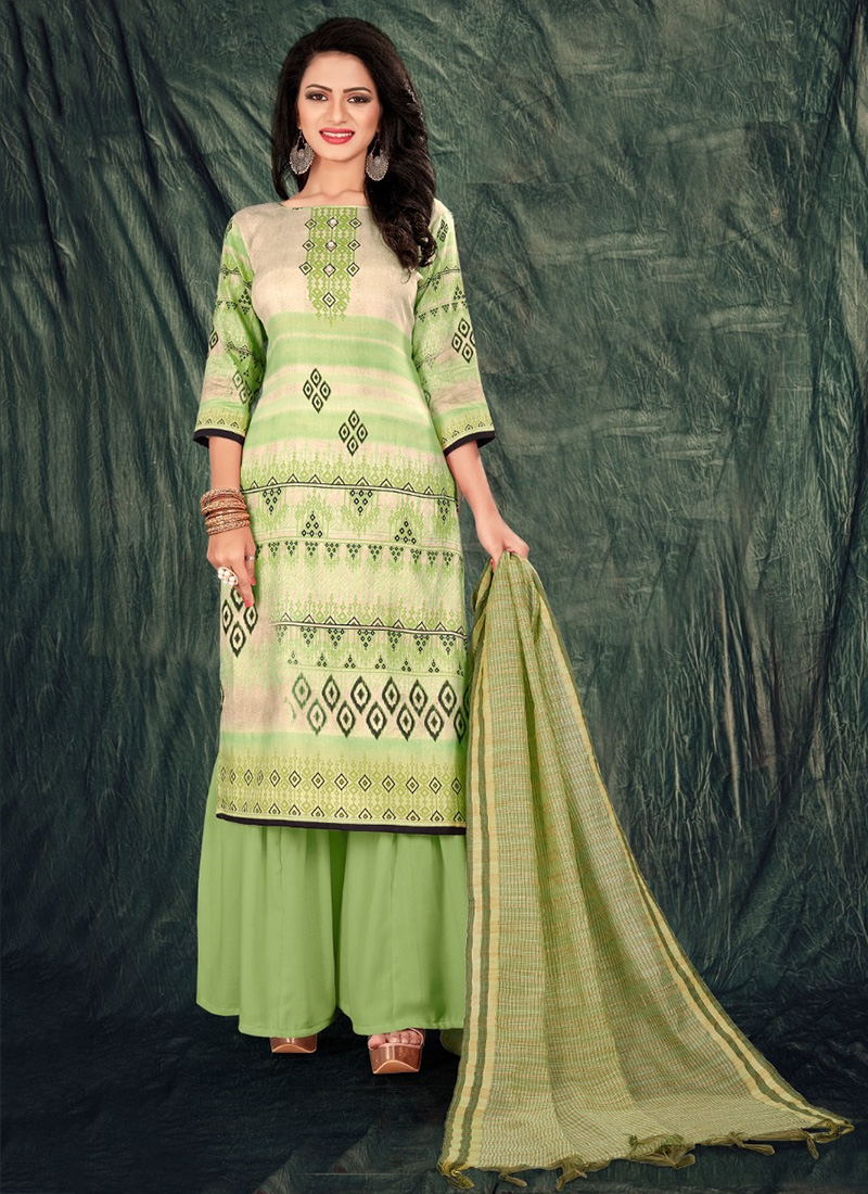 glace cotton suit design