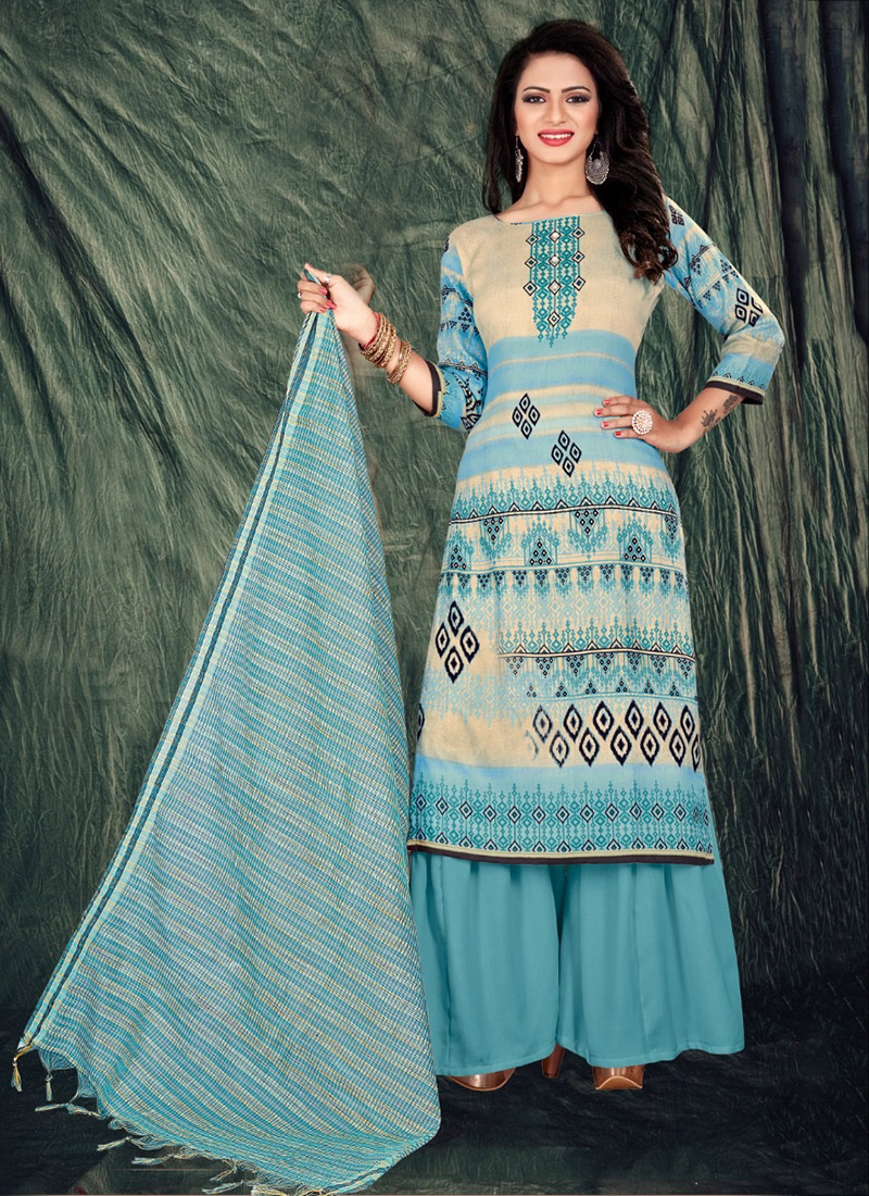 glace cotton suit design