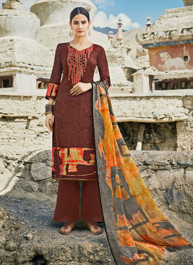 double palazzo suits