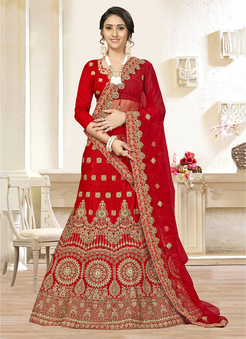 Peach Pink Diamond Bridal Wedding Lehenga Banarasi Silk SFZ132798 – Siya  Fashions