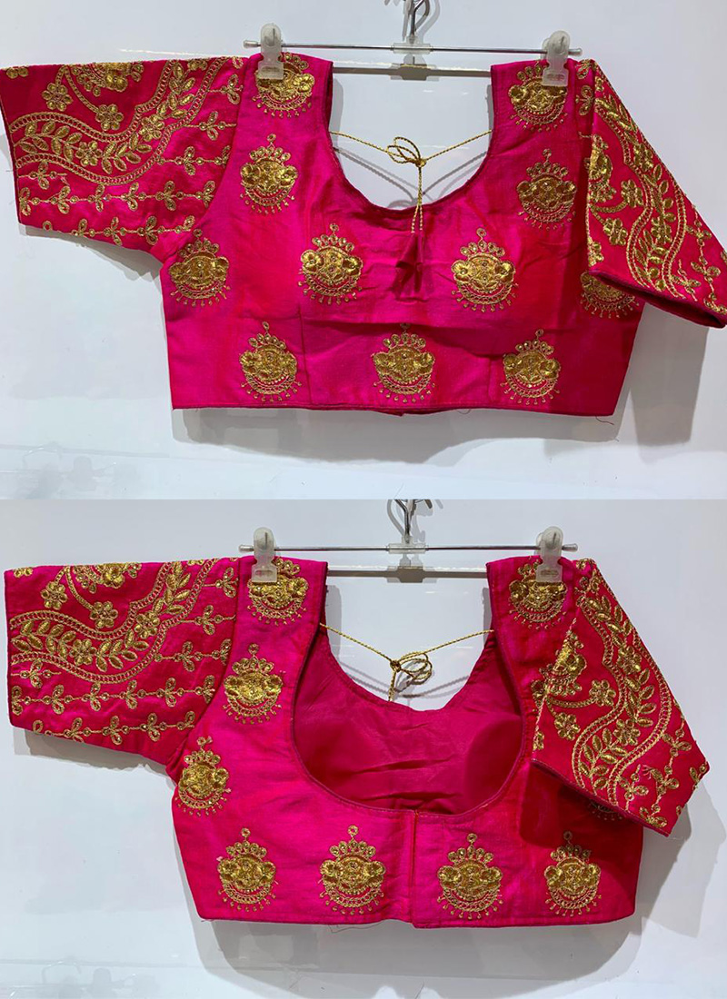 embroidery work blouse