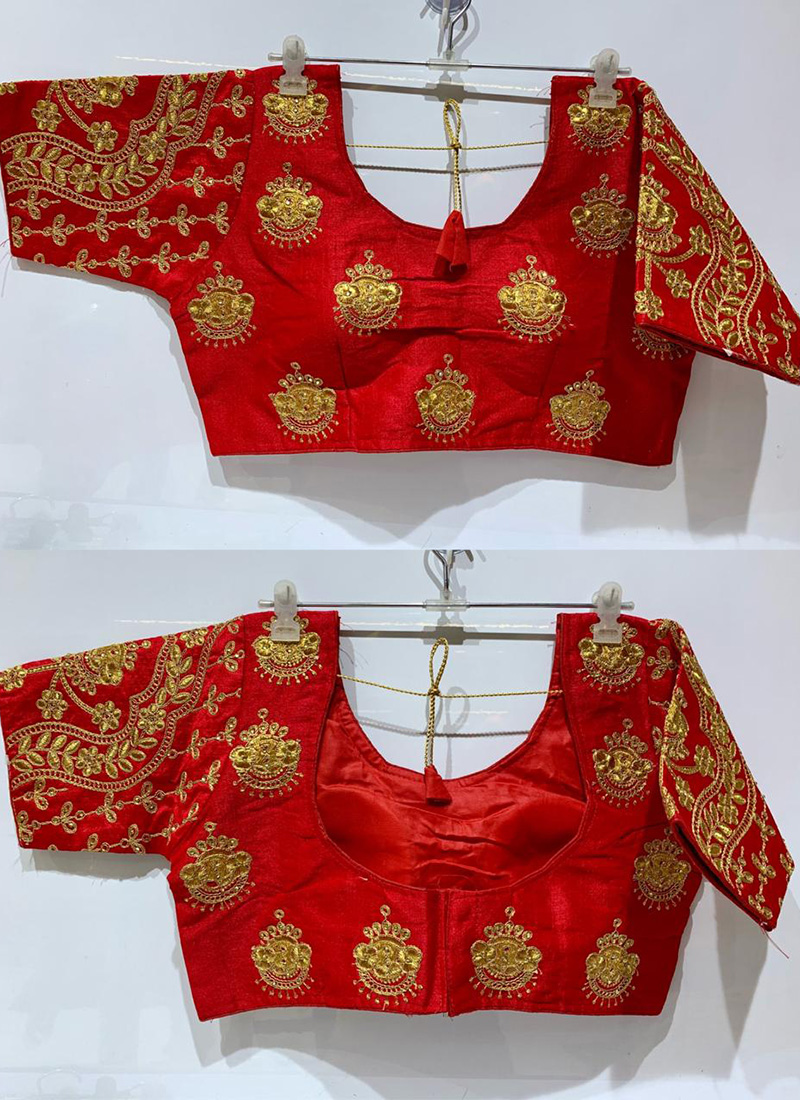 embroidery work blouse