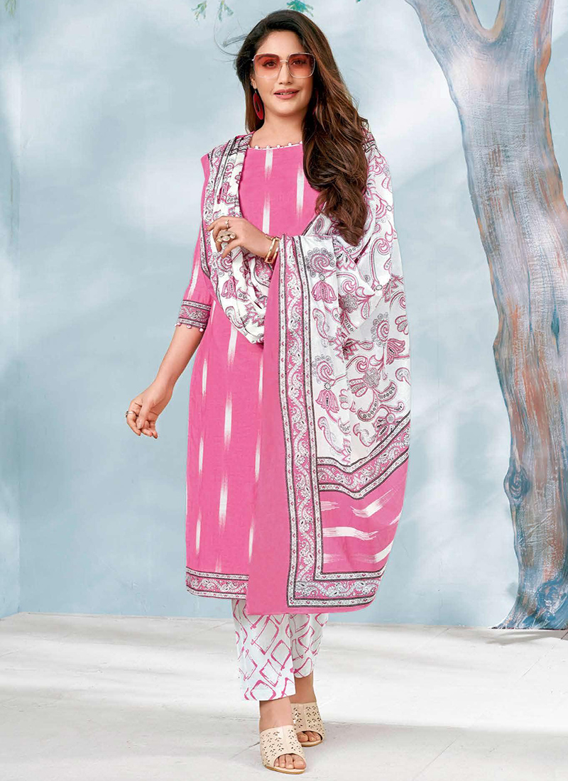 cotton printed suit material