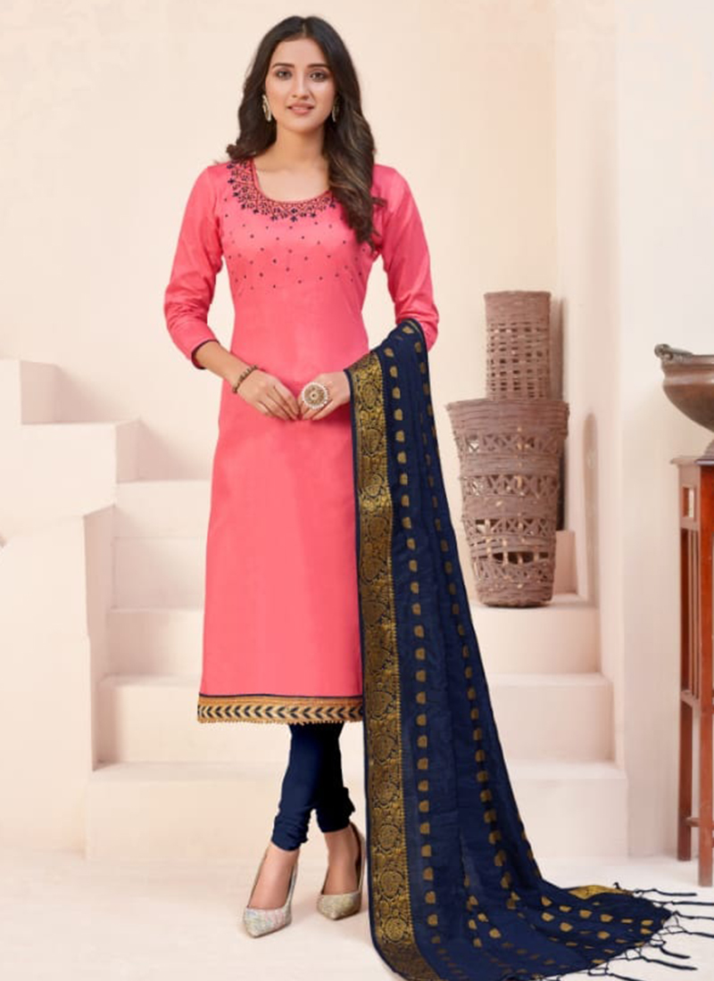 glace cotton suit design