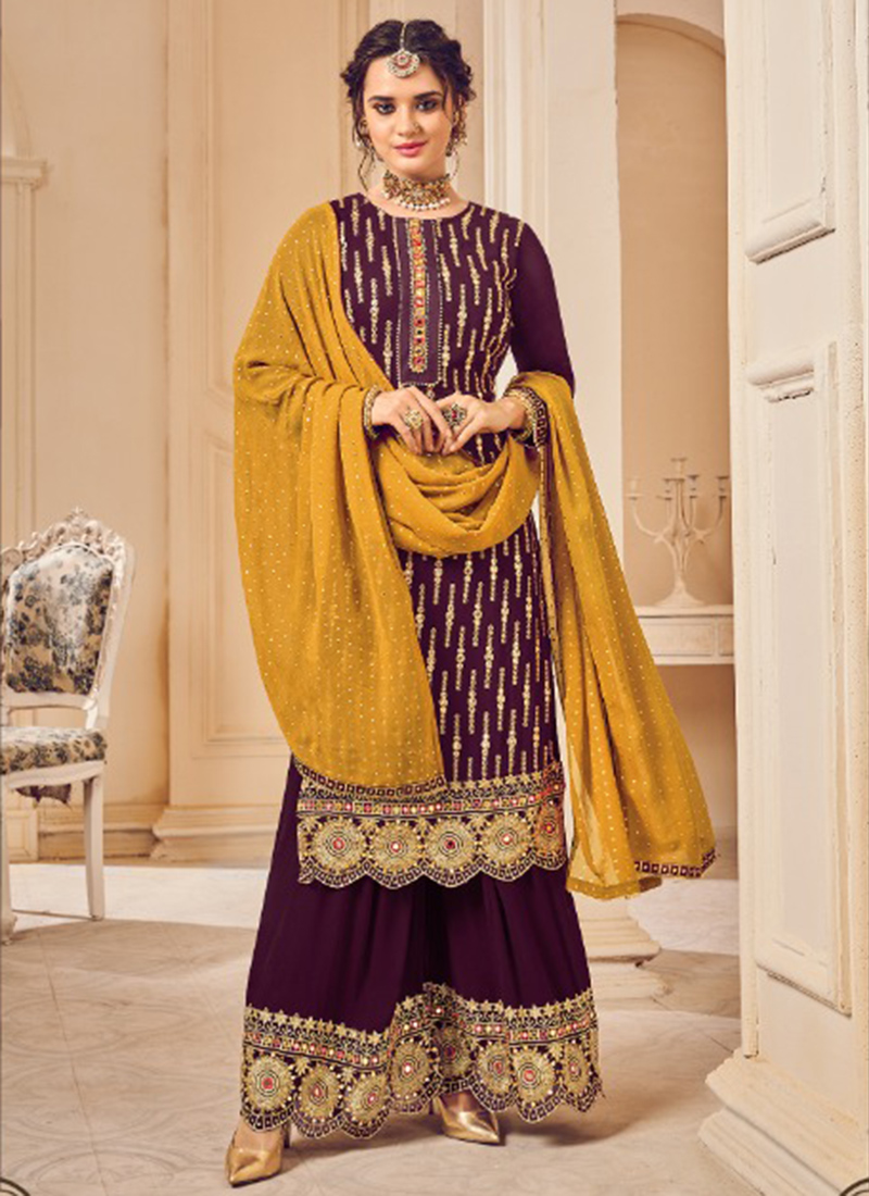 sharara suit design 2020 for wedding