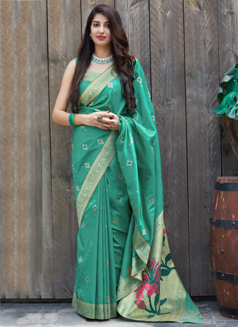 Heavy Silk Party Wear Sarees Collection 