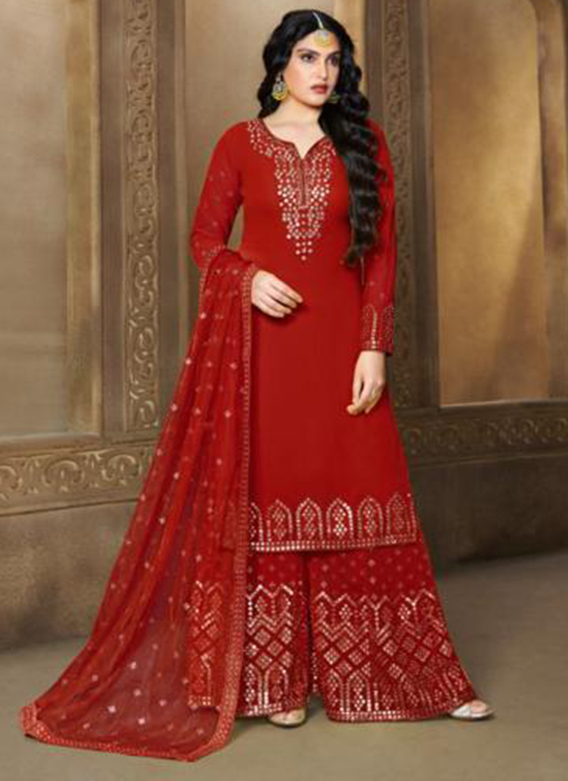 gota patti sharara suit