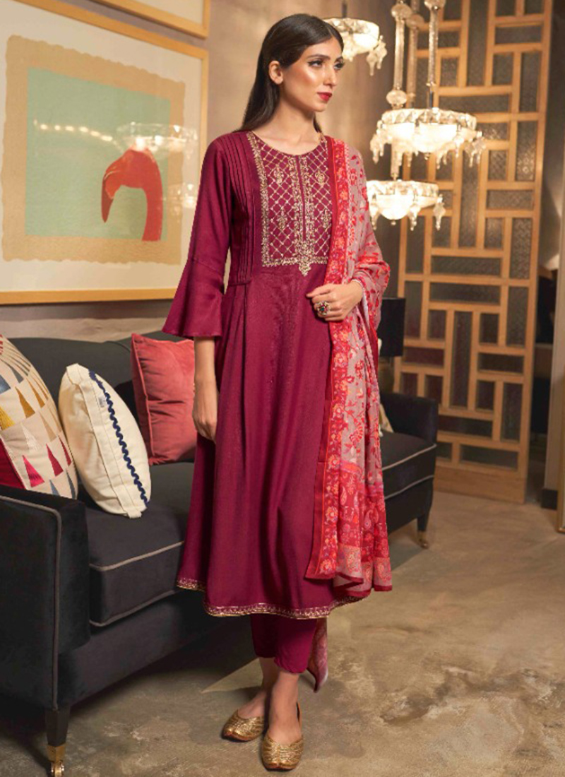 kalki pashmina suits