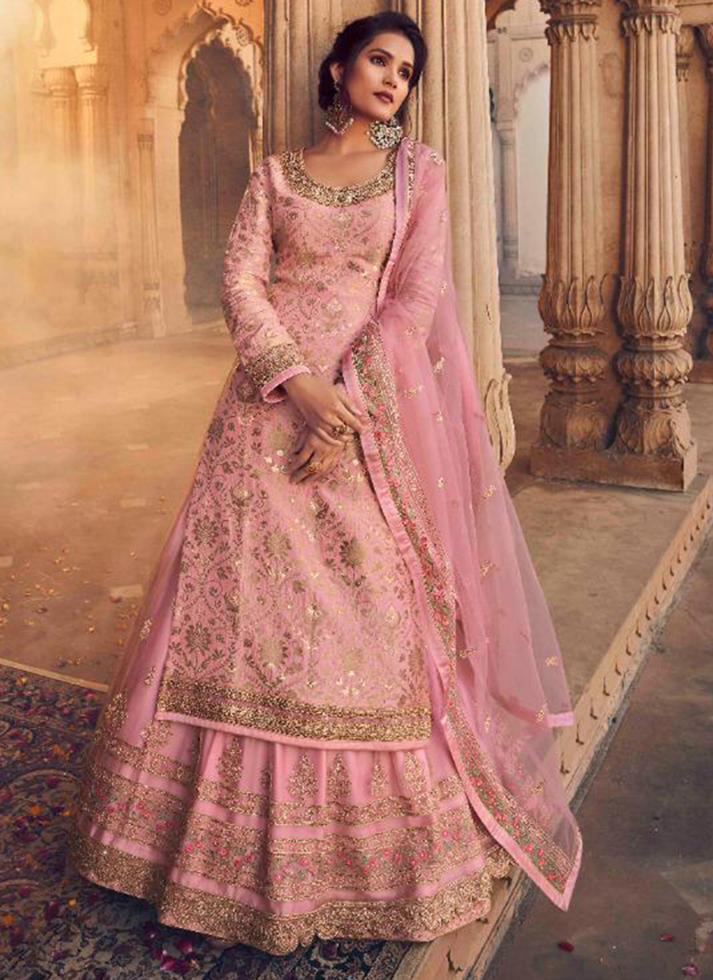 Lehenga suit for wedding best sale