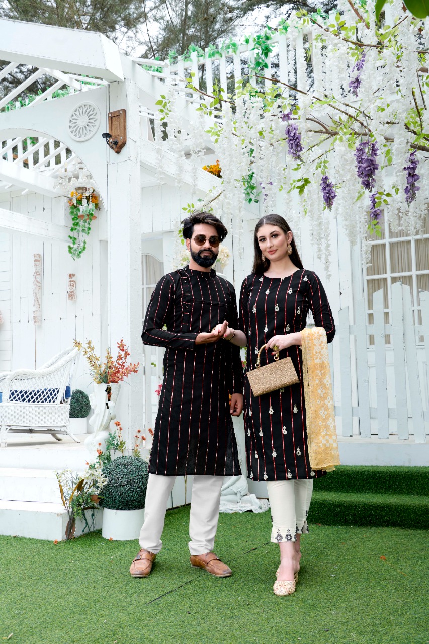 couple set of kurti and shirt