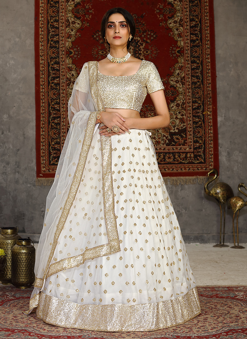 Classy Multi-Colored Designer Lehenga Choli, Shop wedding lehenga choli  online