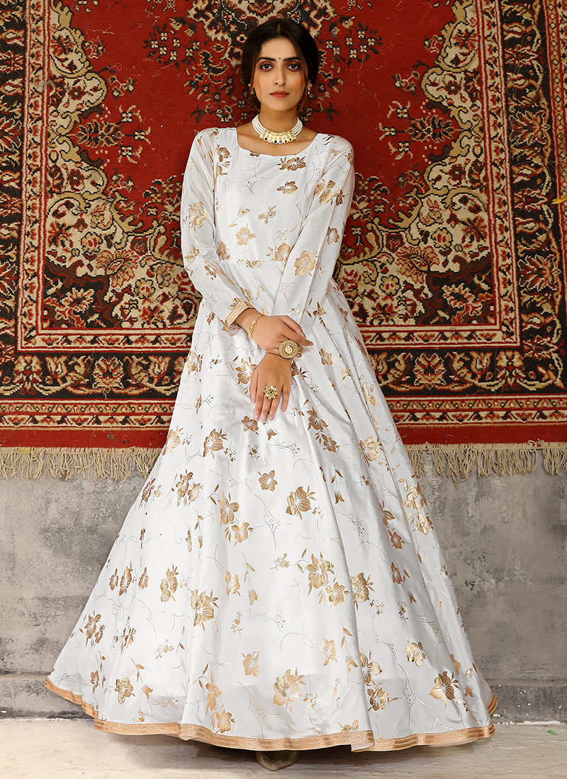Heavy Embroidery dress for Wedding and Party Wear || | White bridal  dresses, Bridal dresses pakistan, Bridal dress design