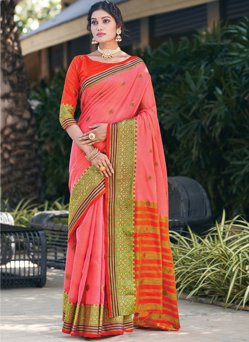 Sangam Geetika New Fancy Traditional Wear Cotton Sarees Collection Catalog