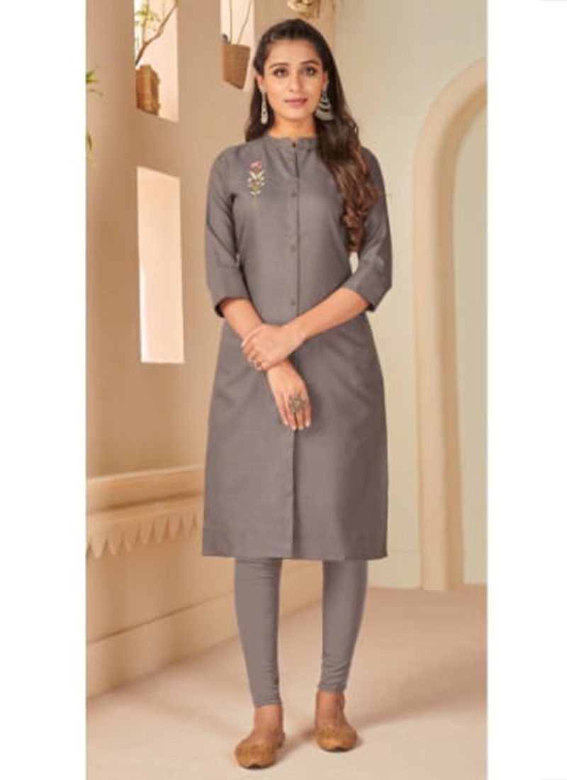 Top 84+ dark grey colour kurti latest - thtantai2