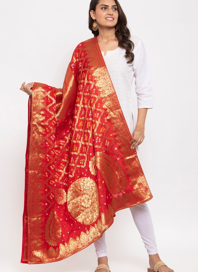 new stylish dupatta design