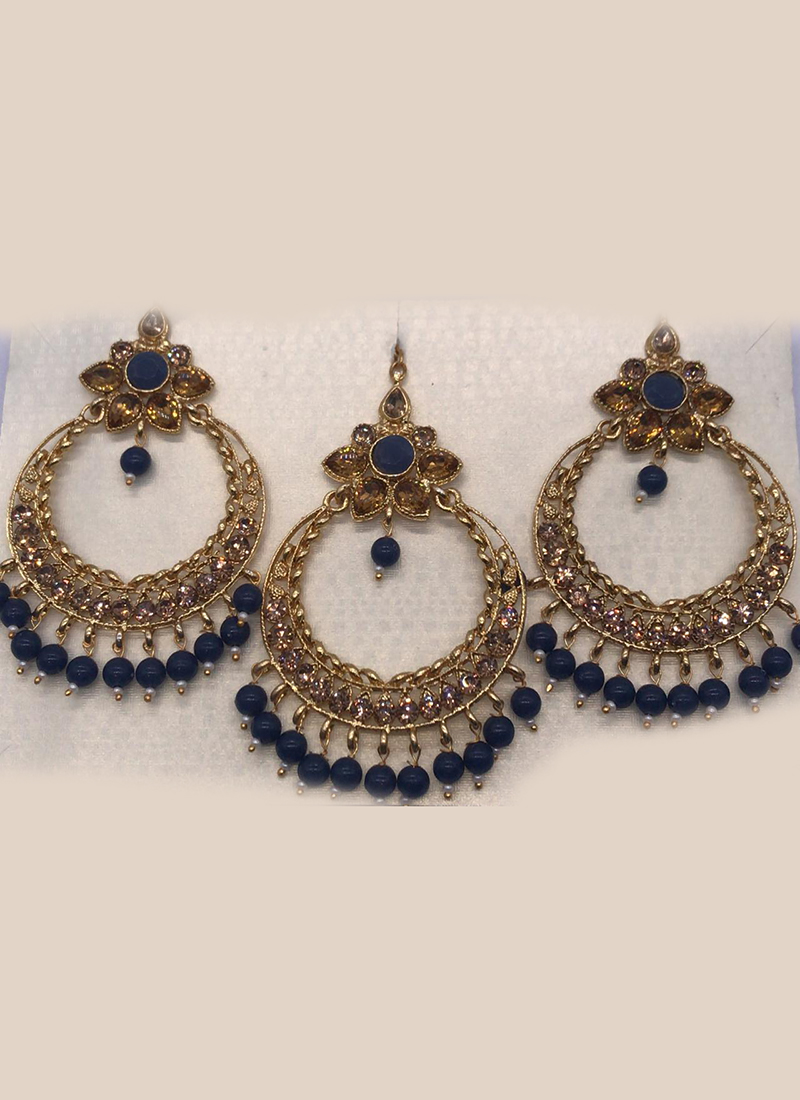 dark blue earrings online