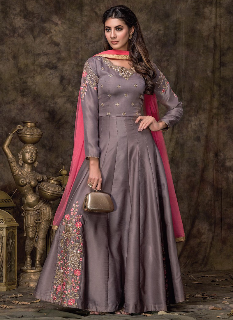 latest designer silk suits