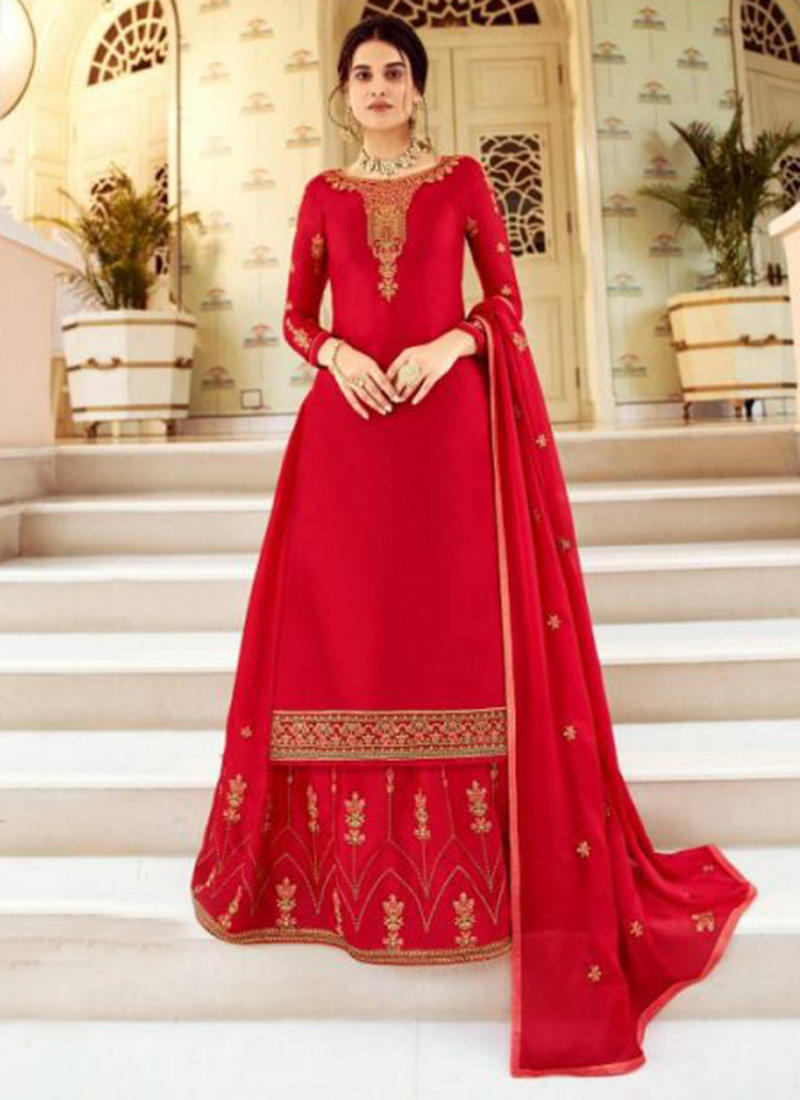 party wear palazzo suits