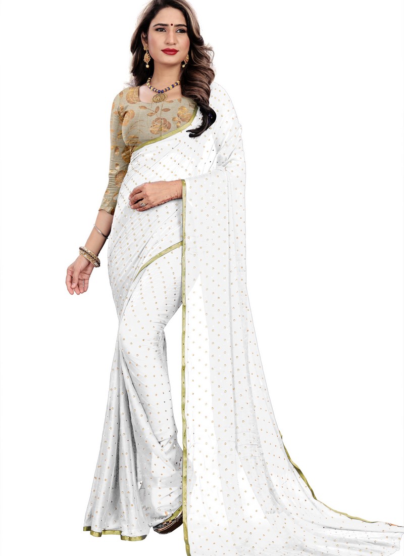 nazneen chiffon saree