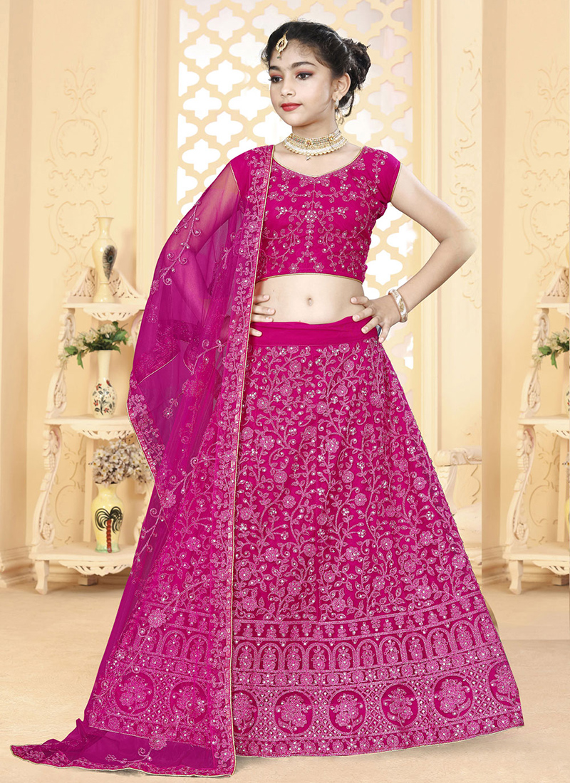 Lehengas For Girls - Buy Latest Designer Girl's Lehenga Online 2024