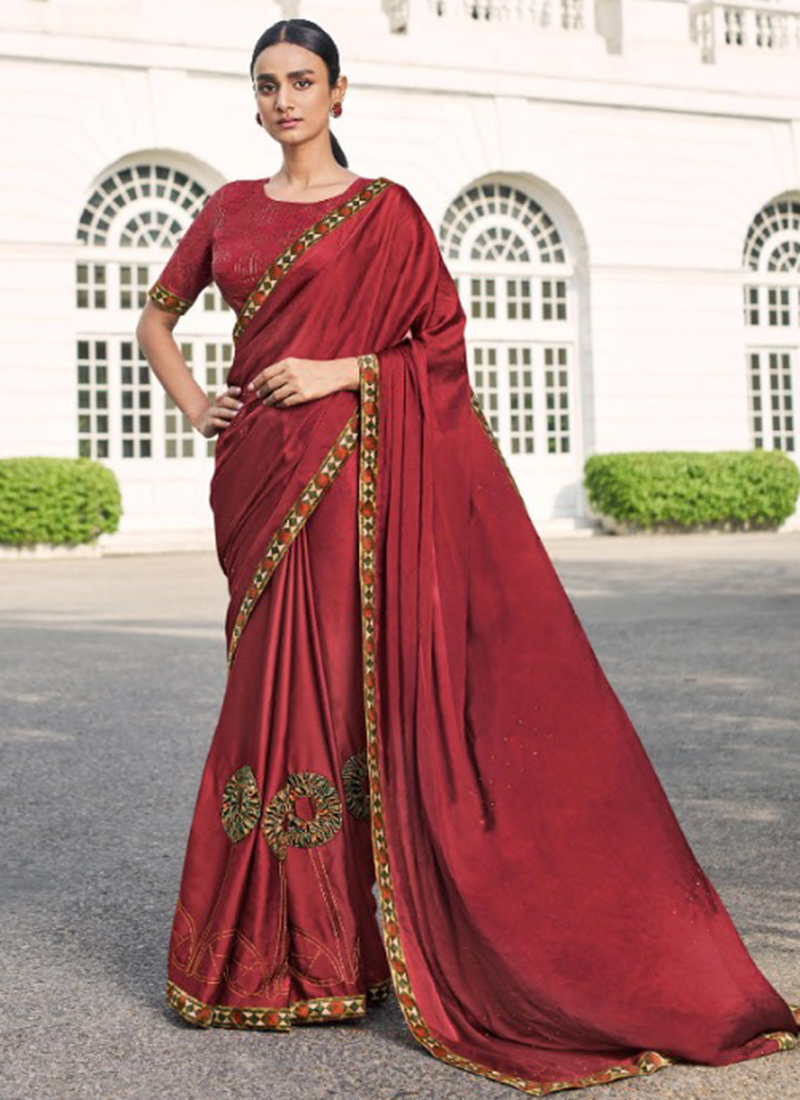 new fancy saree