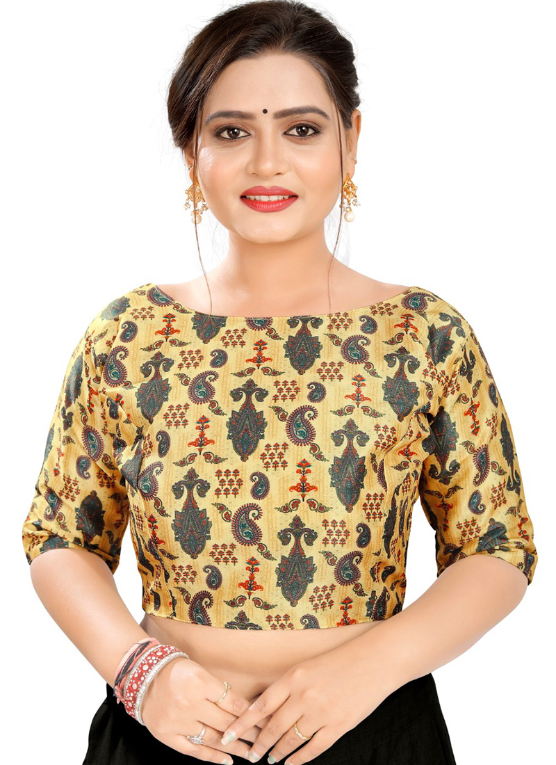 printed readymade blouse