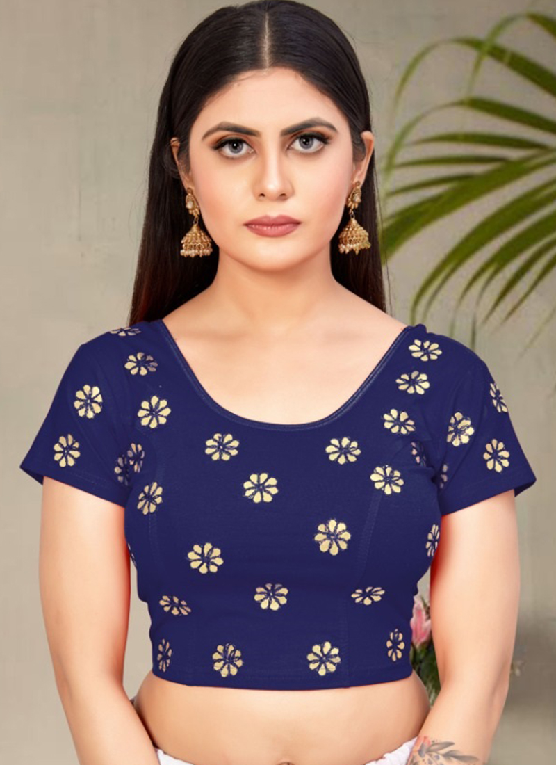 shekhawati gota patti blouse