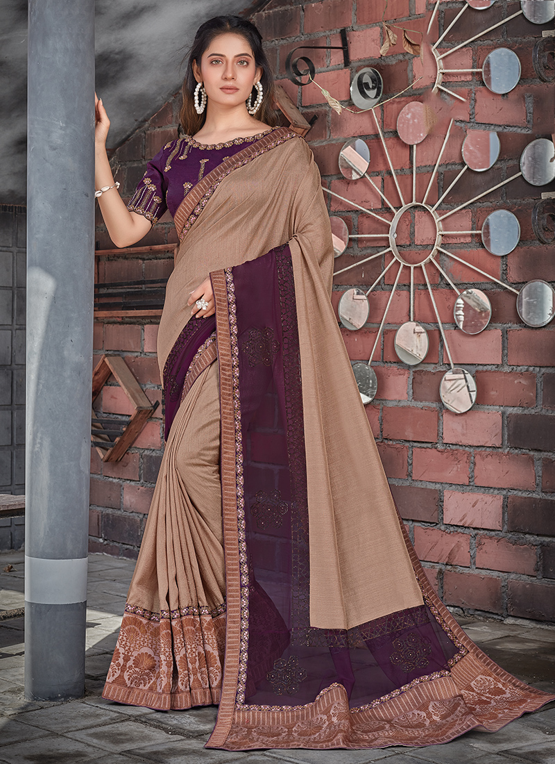 Tussar silk clearance wedding sarees