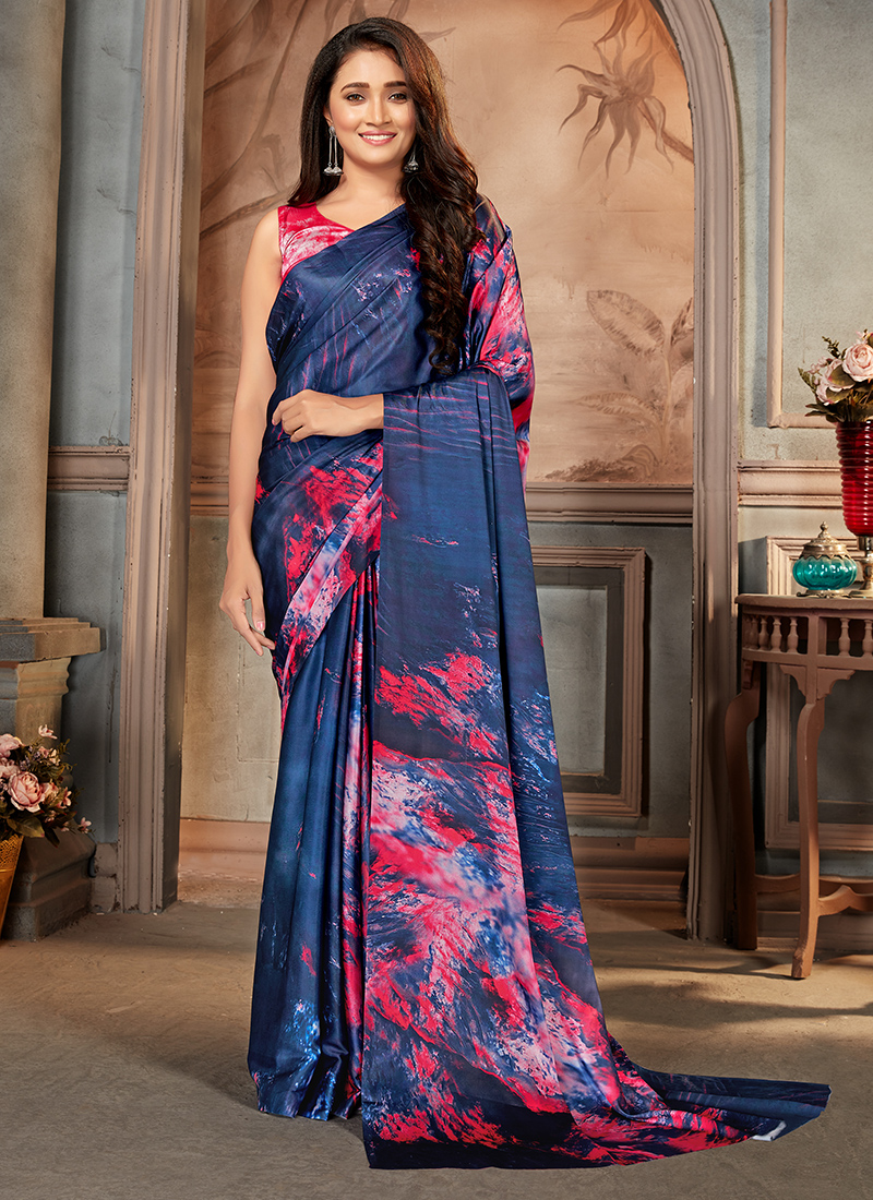 Party Wear Designer Printed Saree at Rs 200 in Chennai | ID: 19262261855