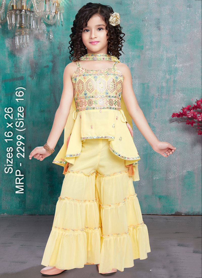 Sharara design sale for kids